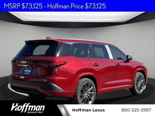 new 2026 Lexus TX 350 car, priced at $73,125