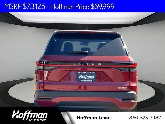 new 2026 Lexus TX 350 car, priced at $69,999