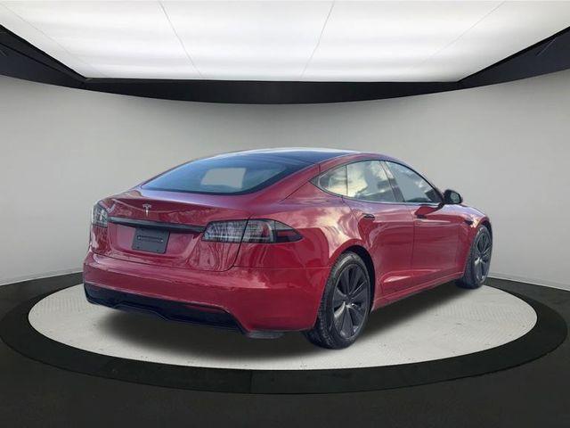 used 2022 Tesla Model S car, priced at $42,487