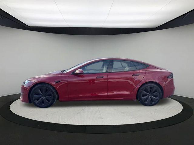 used 2022 Tesla Model S car, priced at $42,487