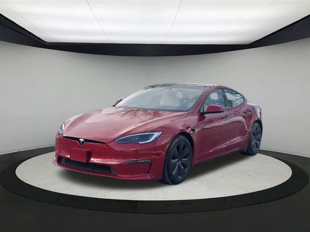 used 2022 Tesla Model S car, priced at $42,487