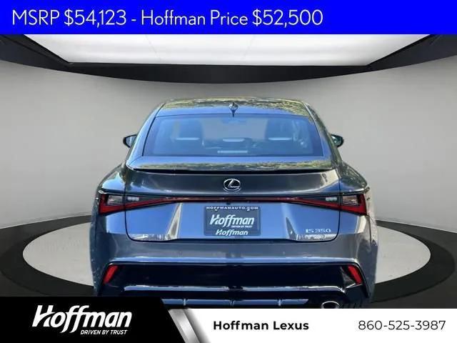 new 2025 Lexus IS 350 car, priced at $52,500