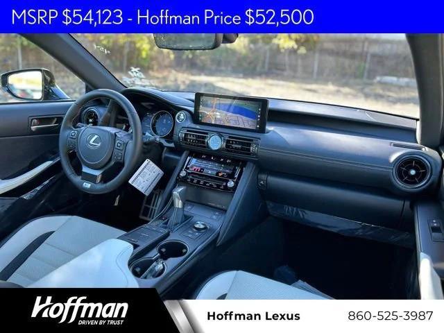 new 2025 Lexus IS 350 car, priced at $52,500