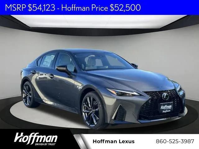 new 2025 Lexus IS 350 car, priced at $52,500