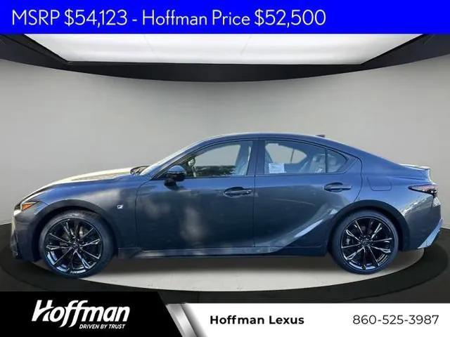 new 2025 Lexus IS 350 car, priced at $52,500