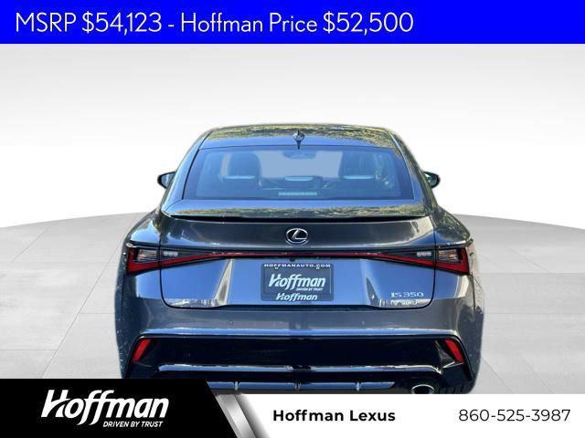 new 2025 Lexus IS 350 car, priced at $52,500
