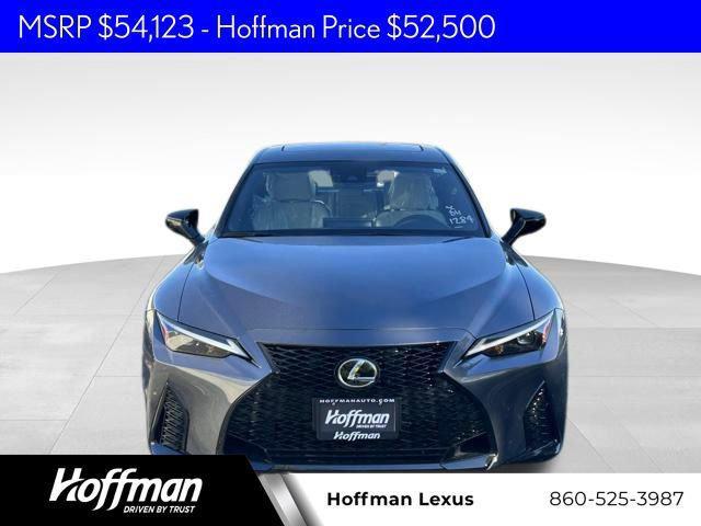 new 2025 Lexus IS 350 car, priced at $52,500