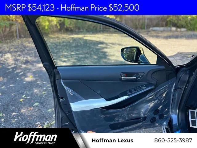 new 2025 Lexus IS 350 car, priced at $52,500