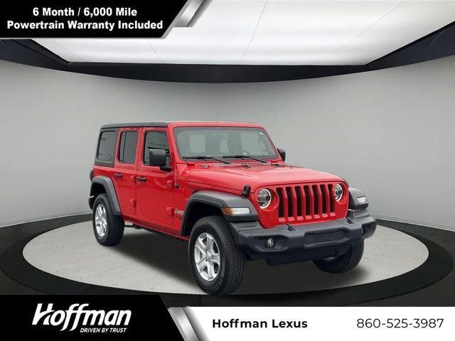 used 2020 Jeep Wrangler Unlimited car, priced at $26,884