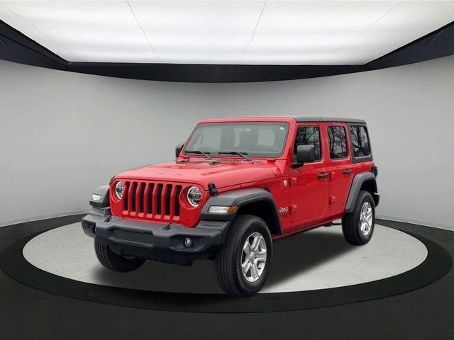 used 2020 Jeep Wrangler Unlimited car, priced at $26,884