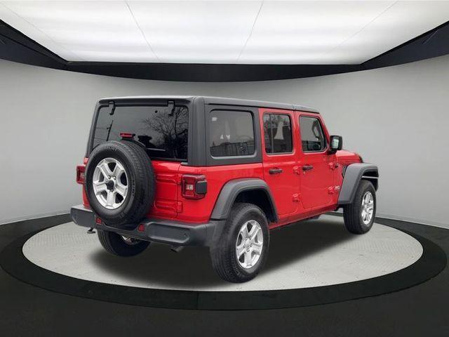 used 2020 Jeep Wrangler Unlimited car, priced at $26,884