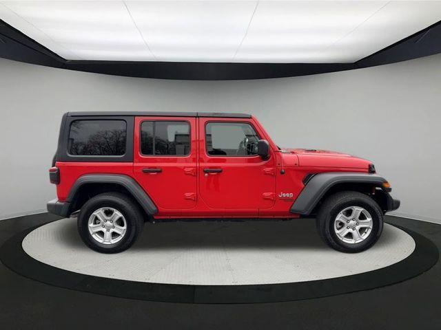 used 2020 Jeep Wrangler Unlimited car, priced at $26,884