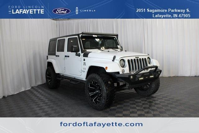used 2018 Jeep Wrangler JK Unlimited car, priced at $20,500
