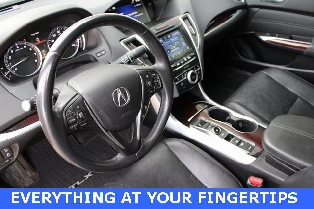 used 2015 Acura TLX car, priced at $12,500