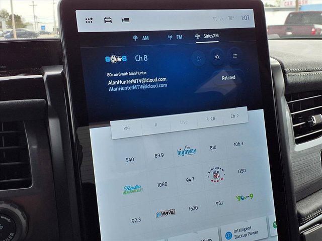 new 2025 Ford F-150 Lightning car, priced at $76,810