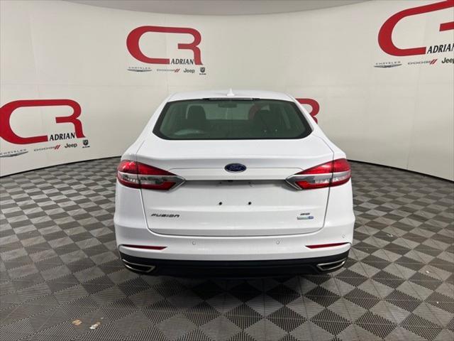 used 2020 Ford Fusion car, priced at $19,500