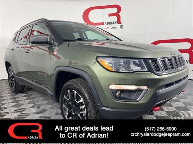 used 2021 Jeep Compass car, priced at $22,490