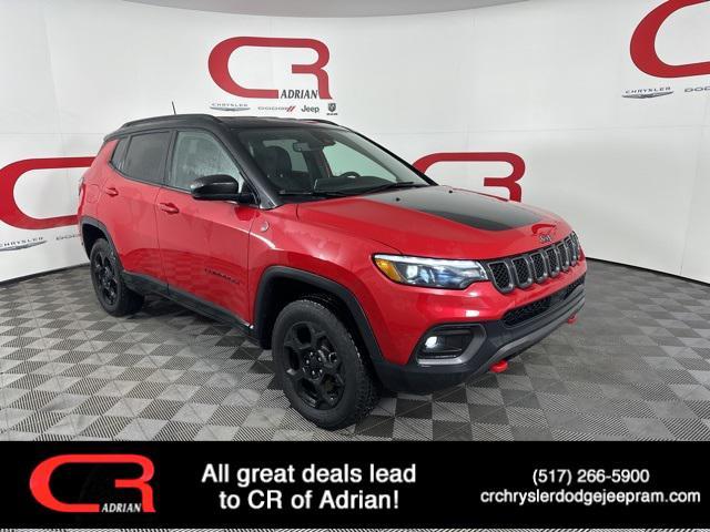 used 2023 Jeep Compass car, priced at $26,995