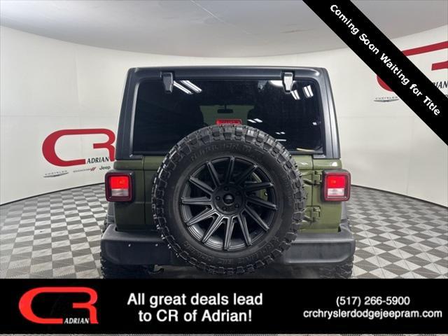 used 2021 Jeep Wrangler car, priced at $31,637