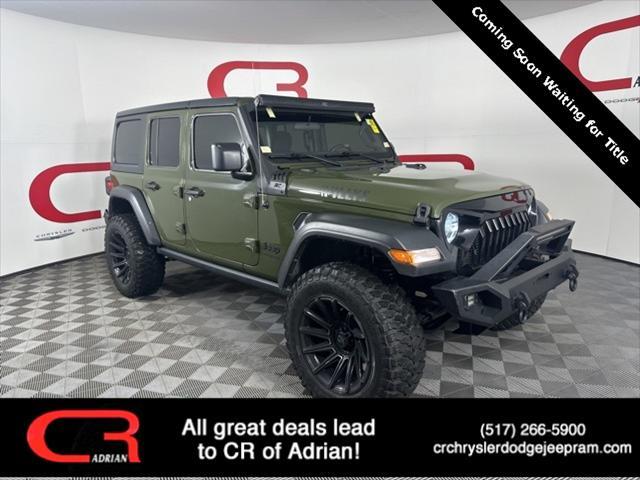 used 2021 Jeep Wrangler car, priced at $31,637