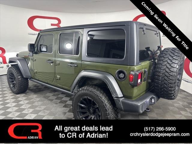 used 2021 Jeep Wrangler car, priced at $31,637