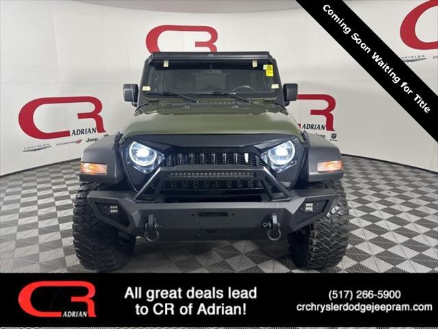 used 2021 Jeep Wrangler car, priced at $31,637