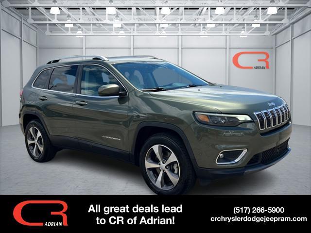 used 2021 Jeep Cherokee car, priced at $23,848