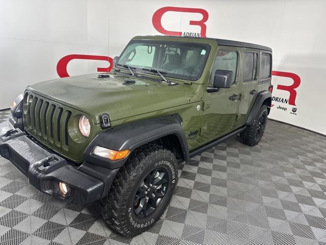 used 2021 Jeep Wrangler Unlimited car, priced at $26,995