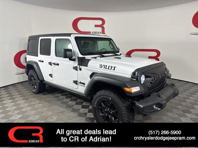 used 2021 Jeep Wrangler Unlimited car, priced at $29,895