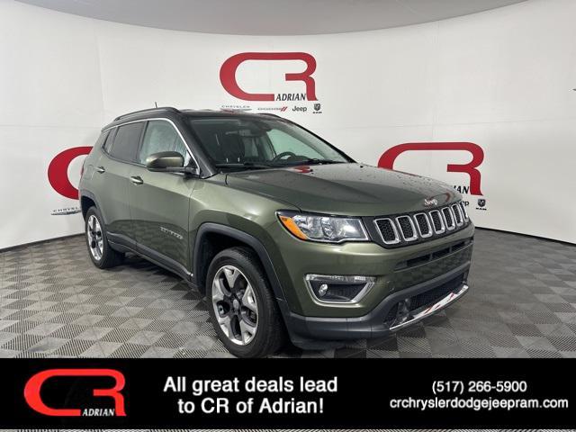 used 2021 Jeep Compass car, priced at $21,478