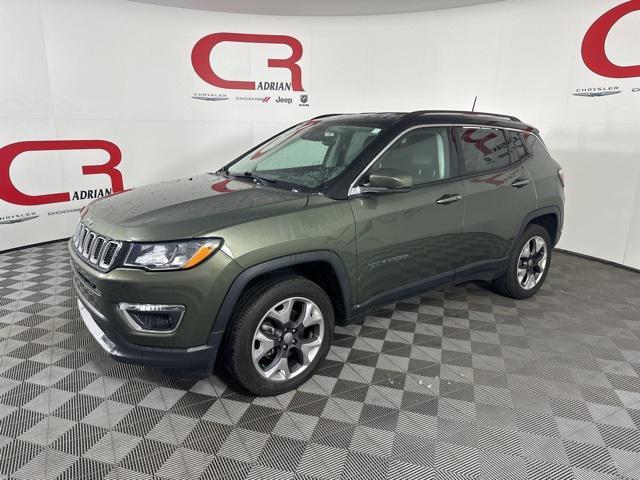 used 2021 Jeep Compass car, priced at $21,478