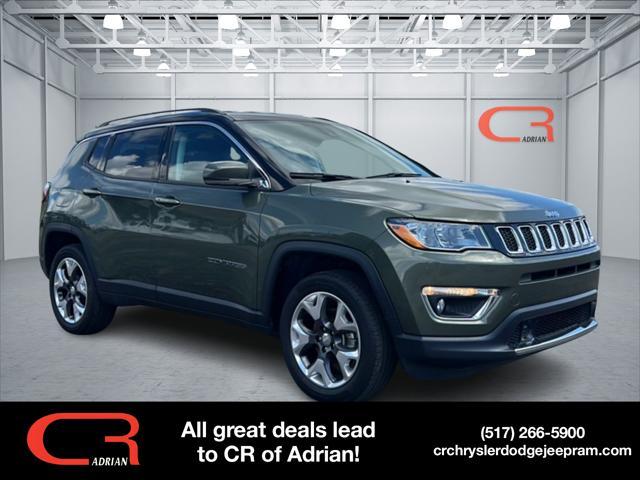 used 2021 Jeep Compass car, priced at $22,995