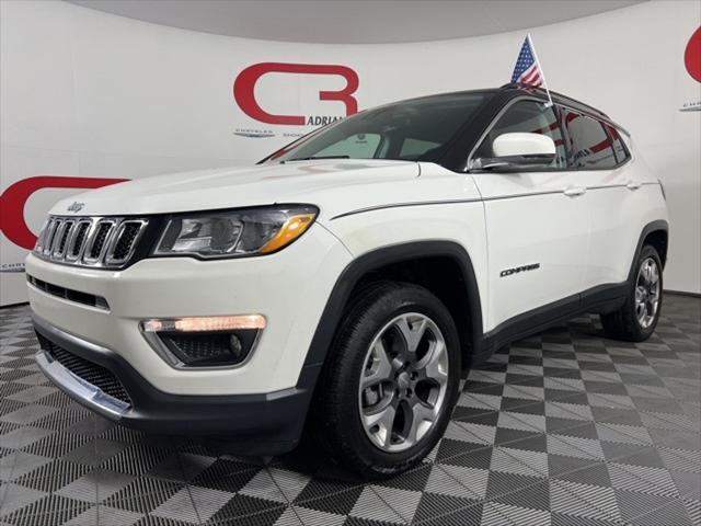 used 2021 Jeep Compass car, priced at $22,500