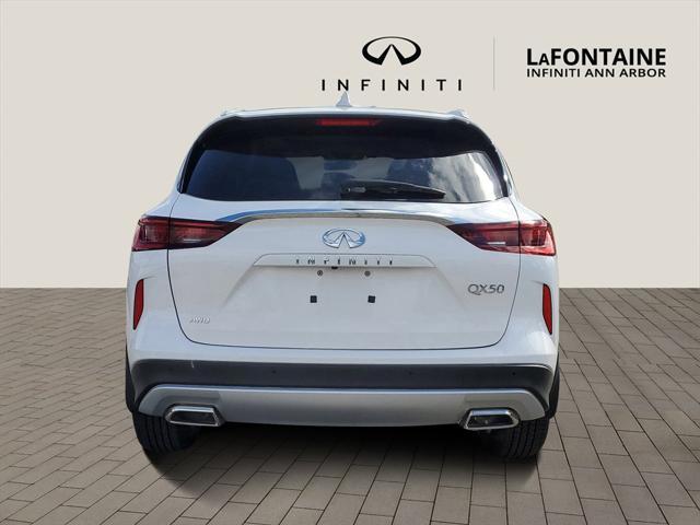 new 2024 INFINITI QX50 car, priced at $46,337