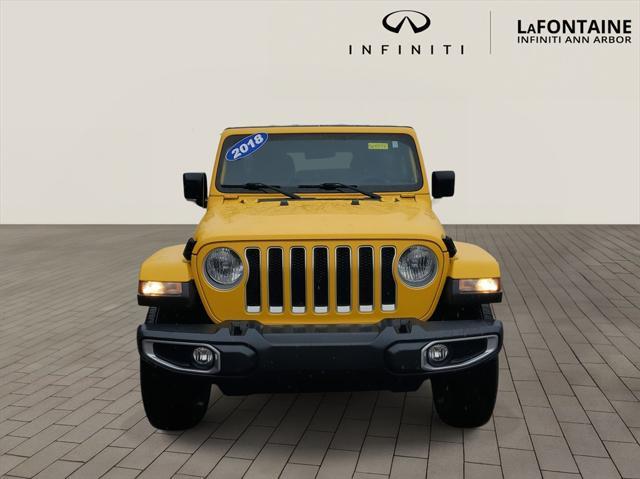 used 2018 Jeep Wrangler Unlimited car, priced at $23,495