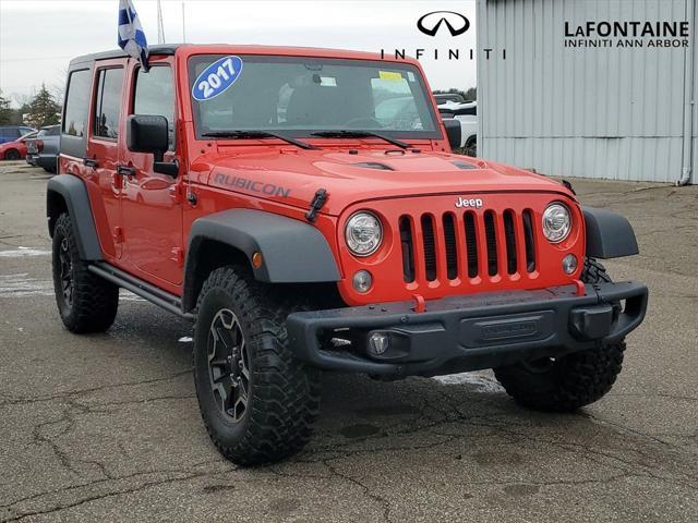 used 2017 Jeep Wrangler Unlimited car, priced at $23,495