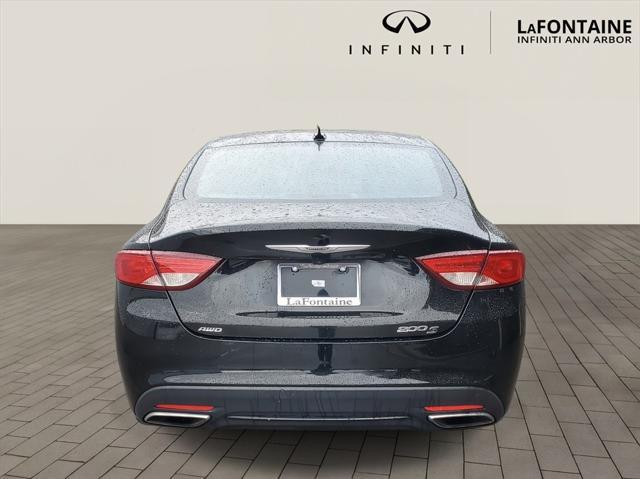 used 2015 Chrysler 200 car, priced at $8,995