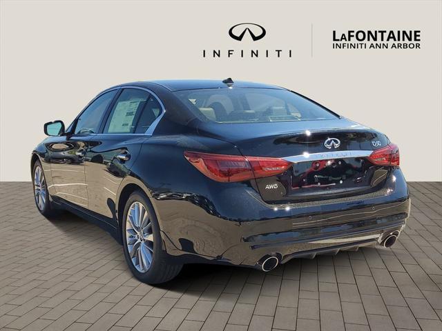 new 2024 INFINITI Q50 car, priced at $46,246