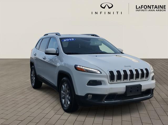 used 2015 Jeep Cherokee car, priced at $10,995