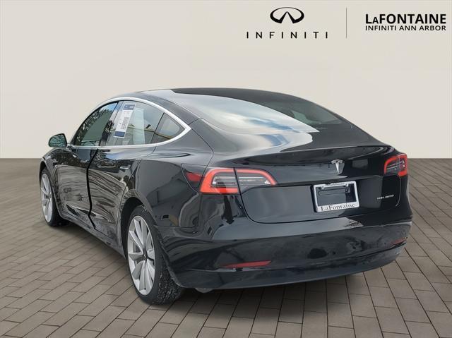 used 2018 Tesla Model 3 car, priced at $22,995