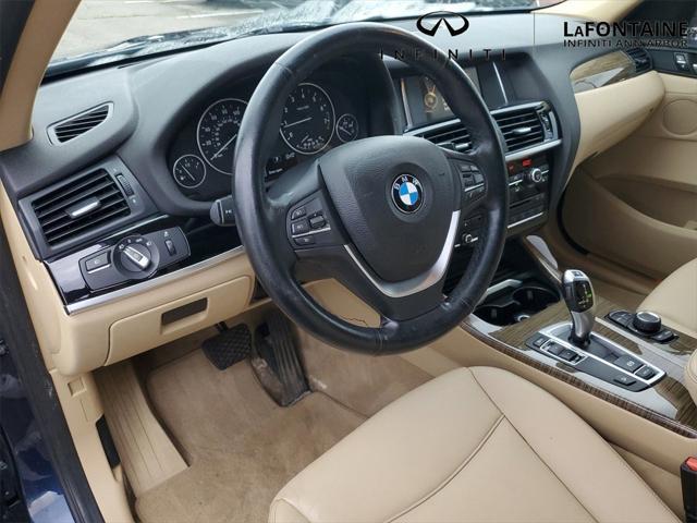 used 2015 BMW X3 car, priced at $9,500