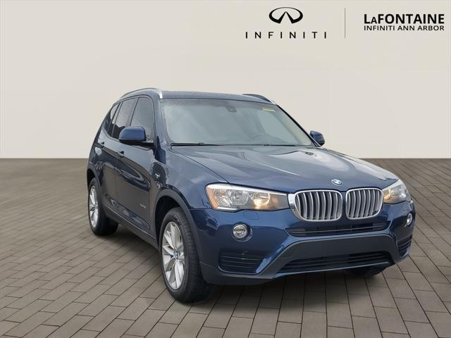 used 2015 BMW X3 car, priced at $9,500