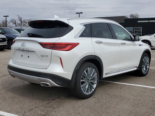 new 2024 INFINITI QX50 car, priced at $57,517