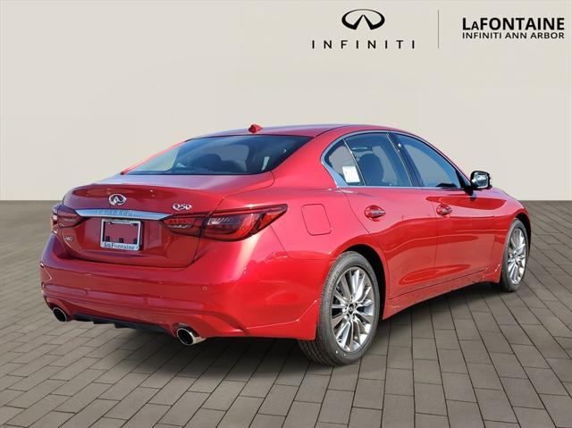 new 2024 INFINITI Q50 car, priced at $46,272