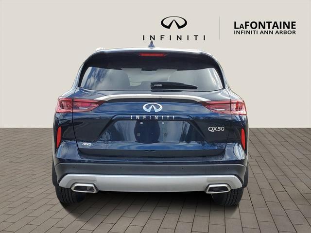 new 2024 INFINITI QX50 car, priced at $47,337