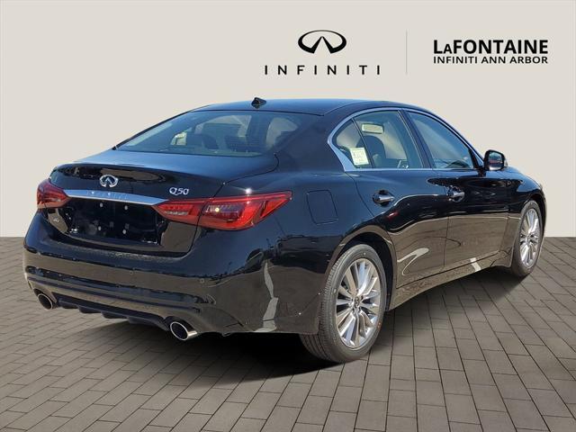 new 2024 INFINITI Q50 car, priced at $46,246