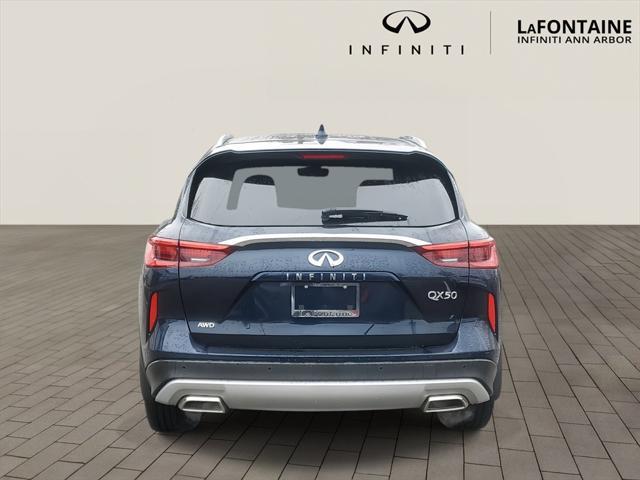 new 2023 INFINITI QX50 car, priced at $46,182