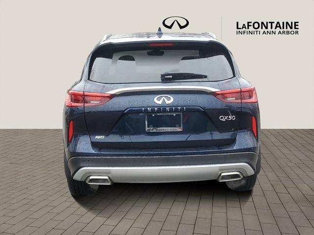 new 2023 INFINITI QX50 car, priced at $51,340