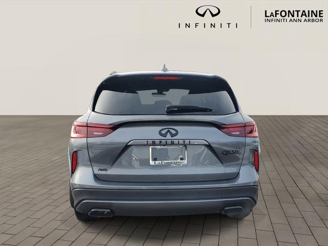 new 2024 INFINITI QX50 car, priced at $52,270