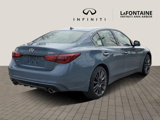 new 2024 INFINITI Q50 car, priced at $62,810